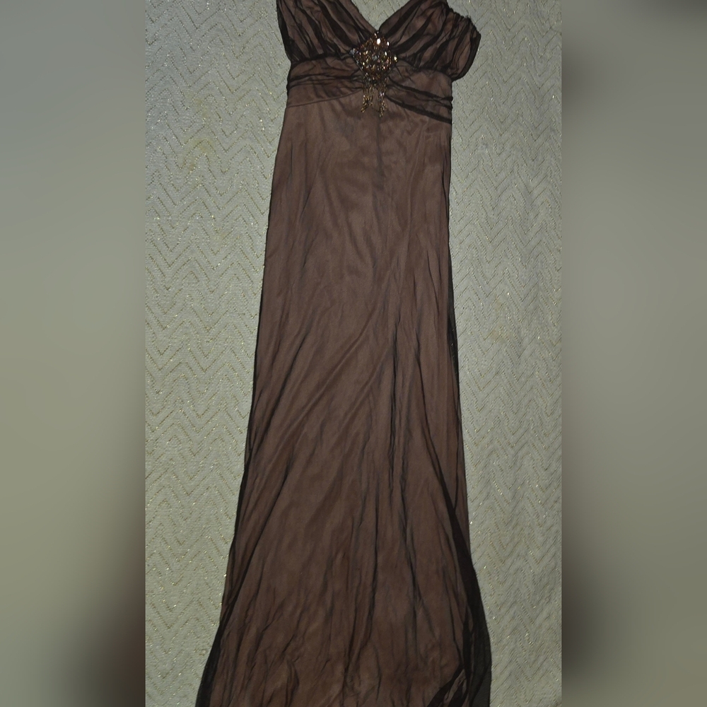 Chic Chocolate Brown Maxi Dress